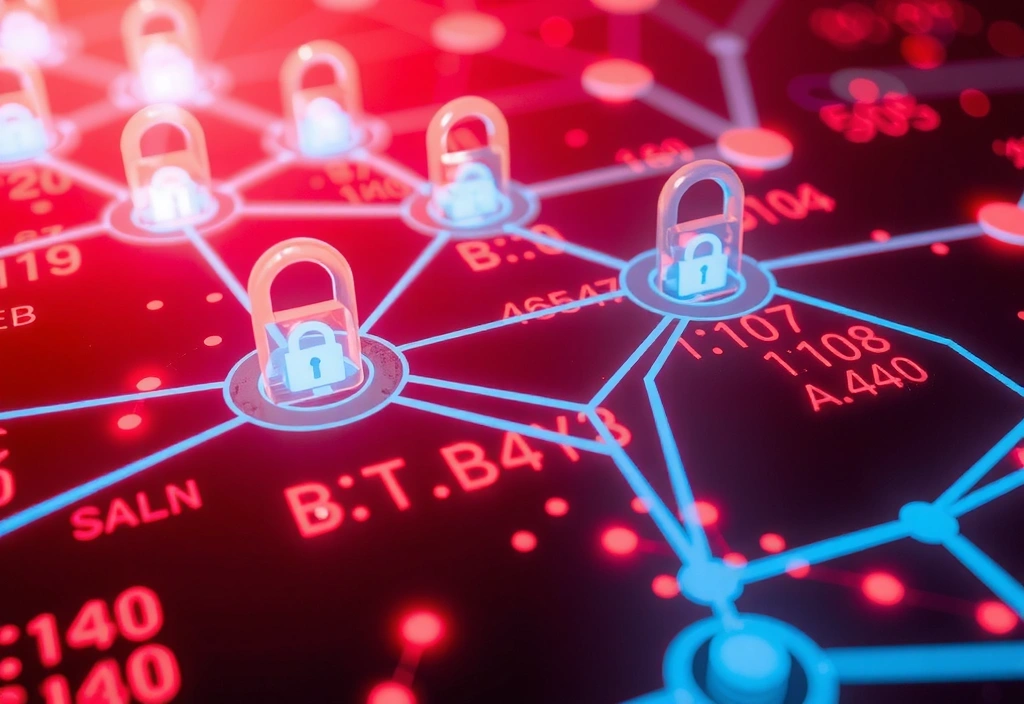 Secure data transmission illustration
